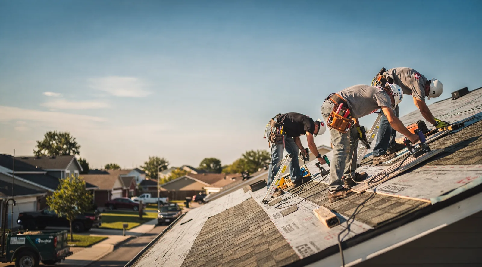 Roof Tarp Installation in Ridge Farm, IL
